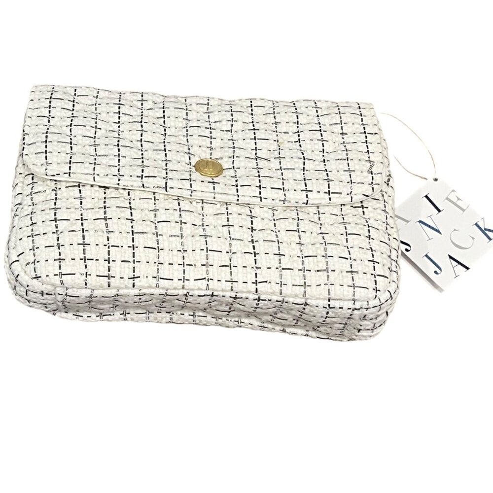 Tweed Crossbody Girls Purse Handbag With Gold Chain Strap Janie and Jack